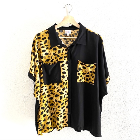 LuLaRoe Tops - Lularoe Amy cheetah/leopard special edition top